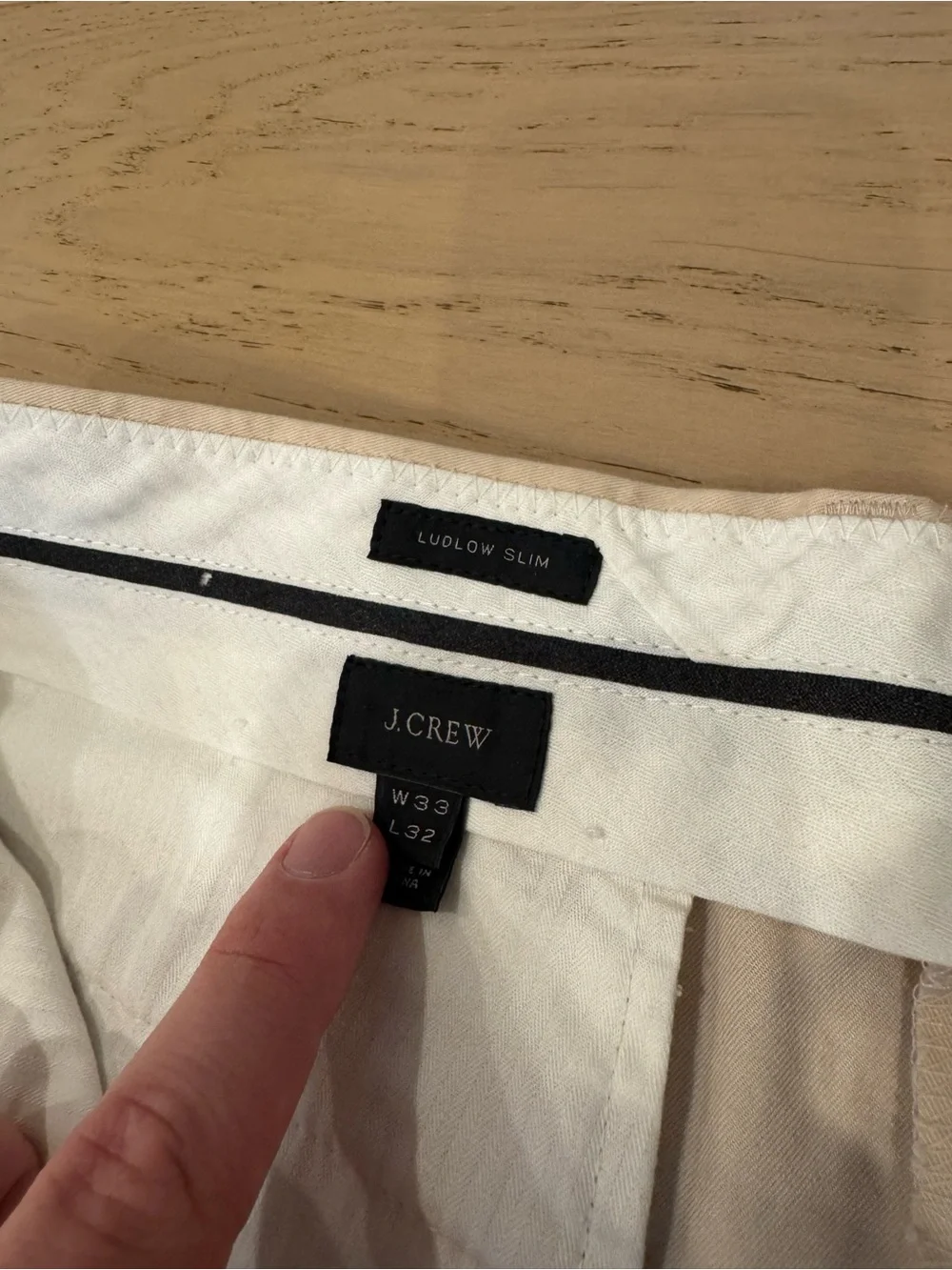 J.Crew Ludlow Slim Dress Pants - Larusmani Italian Fabric